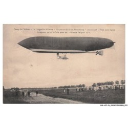 CAR-AFPP6-0345-51 -  CAMP DE CHALONS - Le Dirigeable Militaire Atterrissant - Types semi- Rigide Longueur 90 m