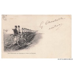 CAR-AFPP6-0343-51 - Une Compagnie De Cyclistes - AU CAMP DE CHALONS - MOURMELON