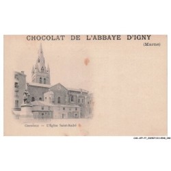 CAR-AFPP7-0395-51  - CHOCOLAT DE L'ABBAYE D'IGNY - Grenoble - L'Eglise Saint-André