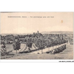 CAR-ABDP6-51-0623 - BARDONNE-FAYEL - VUE PANORAMIQUE PRISE COTE NORD