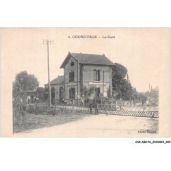 CAR-ABGP6-0609-51 - COURGIVAUX - la gare