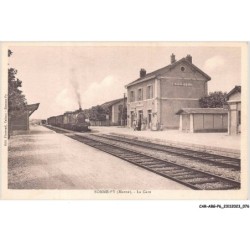 CAR-ABGP6-0601-51 - SOMME-PY - la gare - train
