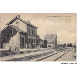 CAR-ABGP6-0608-51 - LE-MESNIL-SUR-OGER - la gare - train