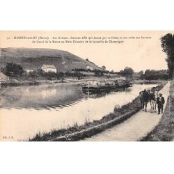 51 - MAREUIL SUR AY - SAN38804 - Les Goisses - Curieux effet qui donne par sa forme et son reflet sur les eaux du Canal