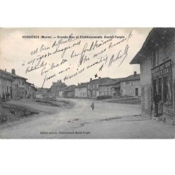 51. n° 54980.verrières.grande rue et etablissement goulet-turpin