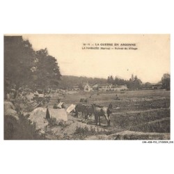 CAR-ADBP10-0626-51 - La guerre en argonne - LA HARAZEE - Ruines du village