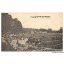 CAR-ADBP10-0627-51 - La guerre en argonne - LA HARAZEE - Ruines du village