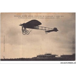 CAR-AAGP3-51-0261 - REIMS - 2eme GDE SEMAINE D'AVIATION DE CHAMPAGNE - Morane part
