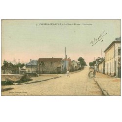51.JONCHERY SUR VESLE.n°108.LA RUE DE FISMES.L'ABREUVOIR