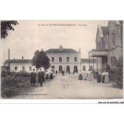 CAR-AACP8-51-0666 - la gare de BLESME-HAUSSIGNEMONT - exterieur