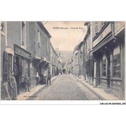 CAR-AACP8-51-0672 - AVIZE - grande rue - Commerces, M. Strapart