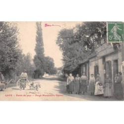 51 - GAYE- SAN32118 - Entrée du Pays - Forge Maréchalerie Garnier - Métier