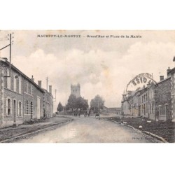 51 - MAURUPT LE MONTOY - SAN29784 - Grand'Rue et Place de la Mairie