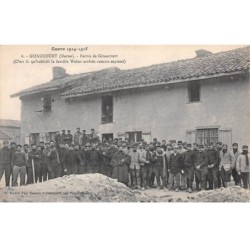 51 - GIZAUCOURT - SAN29782 - Ferme de Gizaucourt - C'est là qu'habitait la famille Weber arrêtée comme espions