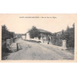 51 - SAINT AMAND SUR FION - SAN32123 - Rue du Pont de l'Eglise