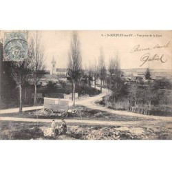 51 - ST SOUPLET SUR PY - SAN41362 - Vue prise de la gare