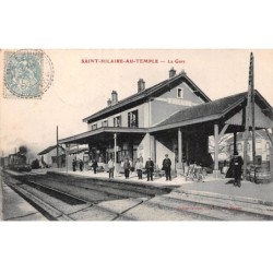 51 - SAINT HILAIRE AU TEMPLE - SAN35686 - La Gare - Train