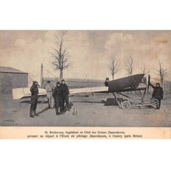 51.AM18686.Courcy.M Bechereau ingénieur en chef des usines Deperdussin.Ecole de pilotage Deperdussin