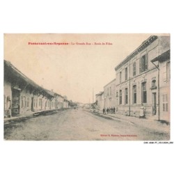 CAR-ADMP7-0517-51 - PASSAVANT-EN-ARGONNE - La grande rue - Ecole de filles