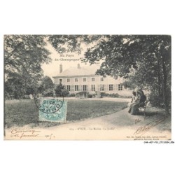 CAR-ADTP13-0665-51 - Au pays du champagne - AVIZE - La mairie - Le jardin