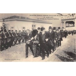 51 - CHAMPAGNE - SAN37441 - Arrivée du Président Fallières - 6 Juillet 1910