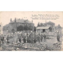 51 - Blesmes - SAN21788 - Bataille de la Marne - Un Poste de réservistes dans les ruines