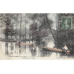 51 - SAINT BRICE - SAN37450 - Près de Reims - L'Hôtel du Plein Air - Pêche sur la Vesle