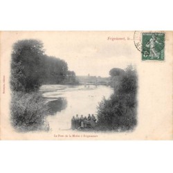 51 - FRIGNICOURT - SAN41335 - Le pont de la Marne