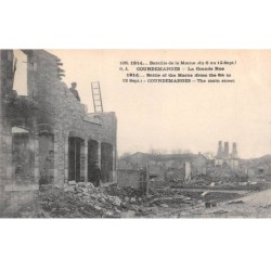 51 - COURDEMANGES - SAN41407 - Bataille de la Marne du 6 au 12 septembre - La grande Rue