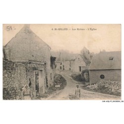 CAR-ACQP7-0467-51 - SAINT-GILLES - Les ruines - L'église