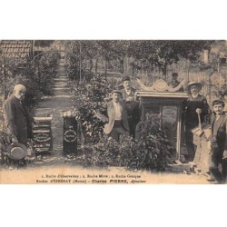 51 - EPERNAY - SAN49075 - Ruche d'observation - Ruche Mixte - ruche Grecque - Charles Pierre, Apiculteur