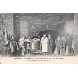 51 - EPERNAY - SAN30651 -Percement d'une Nouvelle Galerie de caves - Métier - Agriculture - Vigne