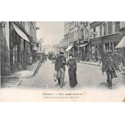51 - EPERNAY - SAN42398 - Rue Saint Martin - Carte Pub