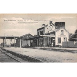 51 - FERE CHAMPENOISE - SAN32117 - Intérieur de la Gare après le Bombardement - La Gare fut détruite par les Français