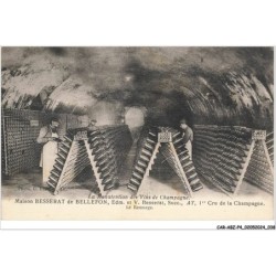 CAR-ABZP4-0264-51 - AY - manutention des vins de champagne - maison BESSERAT de BELLEFON