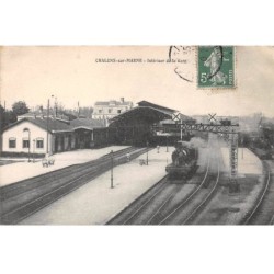 51 - Chalons sur Marne- SAN21767 - Intérieur de La Gare - Train