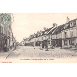 51 - DORMANS - SAN30690 - Place du Marché et Rue de Châlons