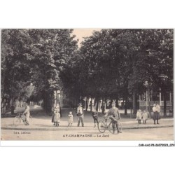 CAR-AACP8-51-0674 - AY-CHAMPAGNE - le jard - Carte vendue en l'etat