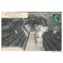 CAR-ACMP7-0514-51 -  Au pays du champagne - LA VIGNE ET LE VIN - Le travail du vin de champagne a EPERNAY - Vins de mass
