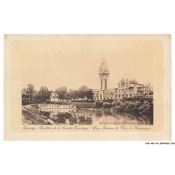 CAR-ABUP4-0291-51 - EPERNAY - Pavillon de la société nautique - Une maison de vins de champagne