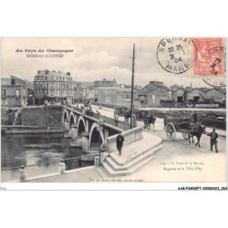 EMI-AABP3-0151-51 - EPERNAY - le pont de la marne - magenta et la villa d'ay