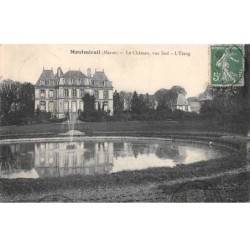 51 - MONTMIRAIL - SAN37475 - Le Château, vue du Sud - L'Etang