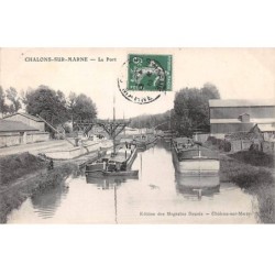 51 - CHALONS SUR MARNE - SAN47478 - Le Port - Péniche