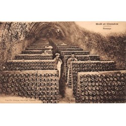 51 - REIMS - SAN44870 - Moët et Chandon - Remuage - Vigne