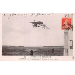 51.AM19346.Reims.Locomotion aérienne.N°26.Blériot sur monoplan 23