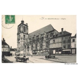 CAR-ACQP7-0424-51 - SEZANNE - L'église