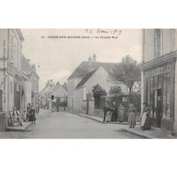 61. n°205785. condé sur huisne. la grande rue