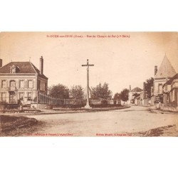 61. n°205789. st ouen sur iton. rue du chemin de fer