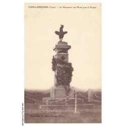 CAR-ADSP12-0741-61 - CLOS-LA FERRIERE - Le Monument aux Morts pour la France