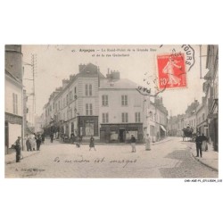 CAR-ADEP1-0056-61 - ARPAJON - Le rond-point de la grande rue et de la rue guinchard